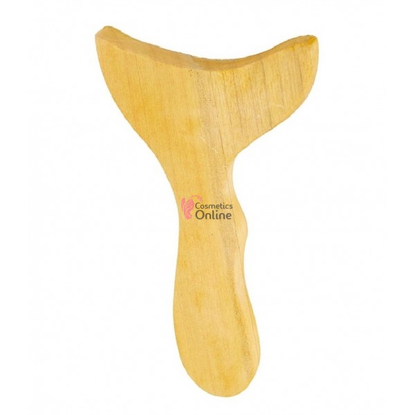 Accesoriu din lemn pentru masaj, netezitor pentru maderoterapie MDR011